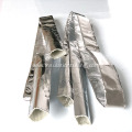 Aluminum foil glass fiber self-winding tube